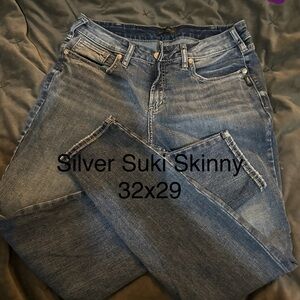 Silver Suki Skinny Jeans